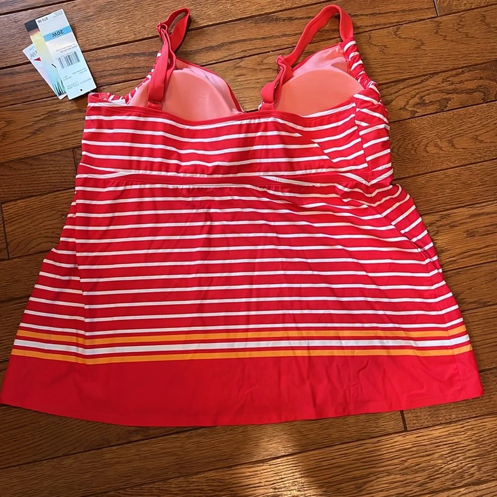 NWT Beach House 2 piece bathing suit 20W top & 22W bottom - Picture 4 of 13